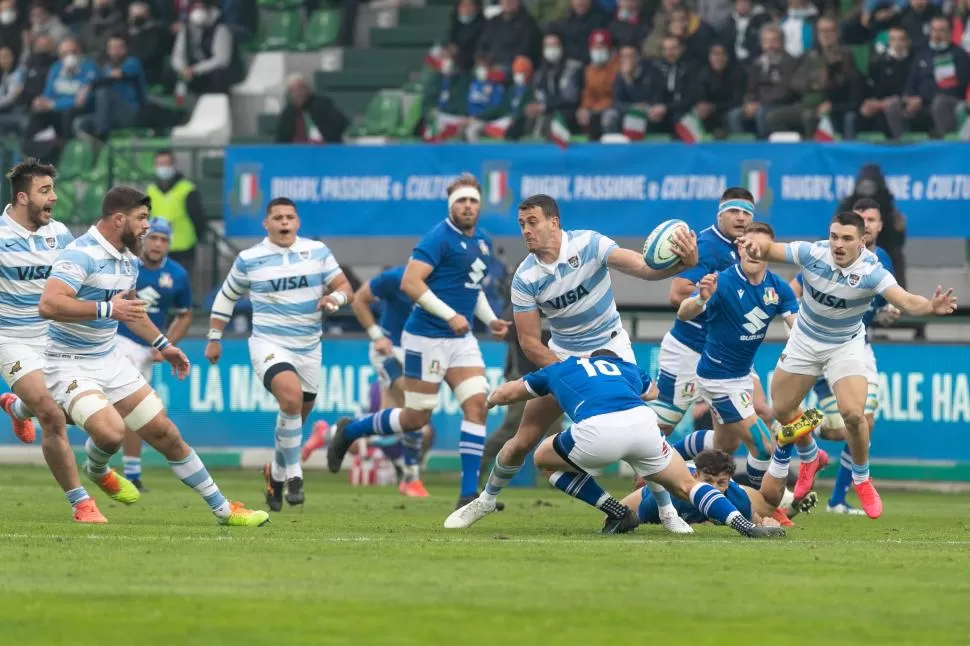 AGENDA. En 2022, Los Pumas volverán a recorrer el país con seis partidos en diferentes escenarios. 