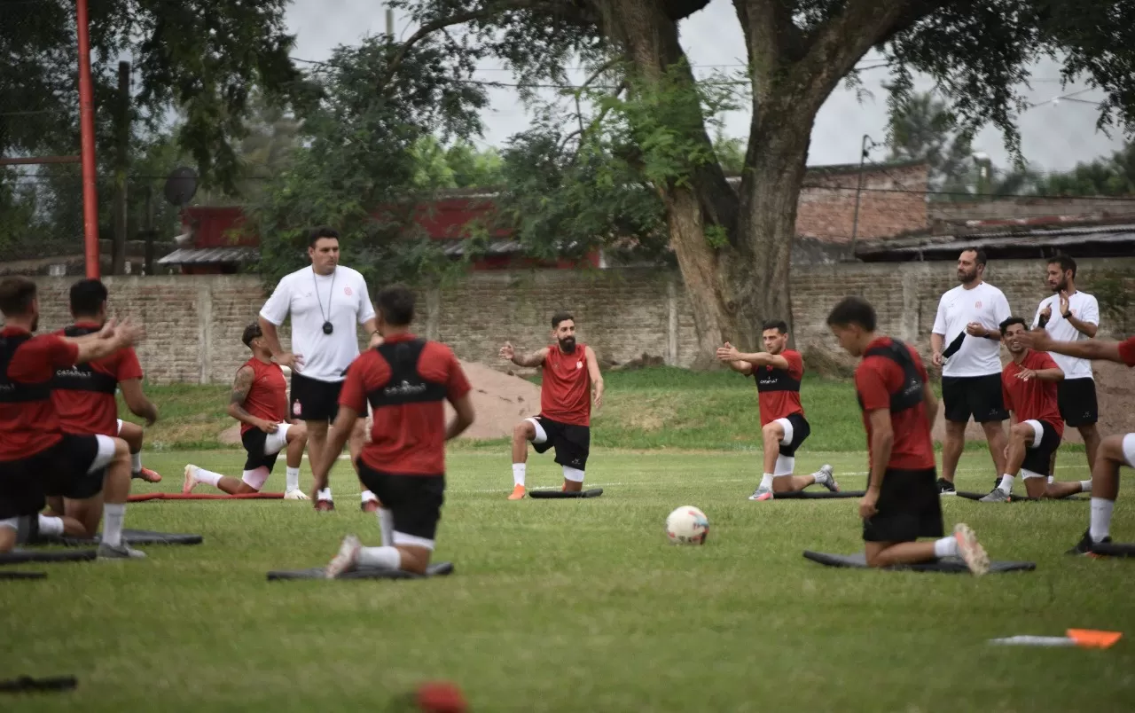 San Martín. El plantel inició la pretemporada días atrás.