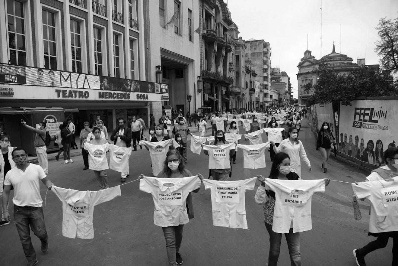 “El reconocimiento del Estado a los trabajadores de la salud sólo es declamativo”