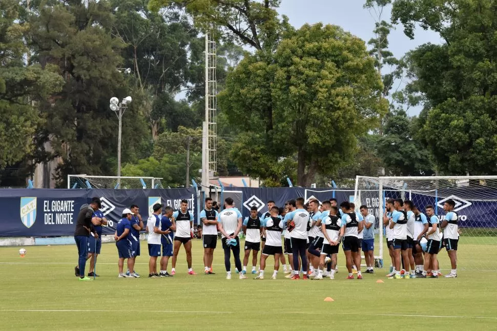 PRETEMPORADA. Mañana, desde las 18, comenzará el nuevo ciclo de Azconzábal como entrenador. Se desarrollará en Tucumán y en Buenos Aires. la gaceta / foto de Ines Quinteros Orio (archivo)