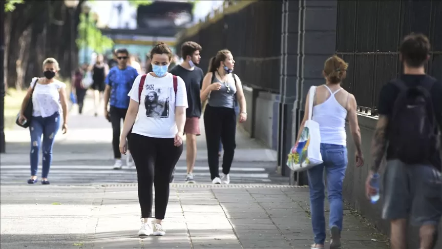 Coronavirus en Argentina. Foto Agencia Anadolu