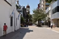 Unos pocos valientes salieron en la siesta de ayer