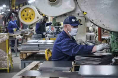 El uso de la capacidad instalada de la industria subió al 68,8% en noviembre