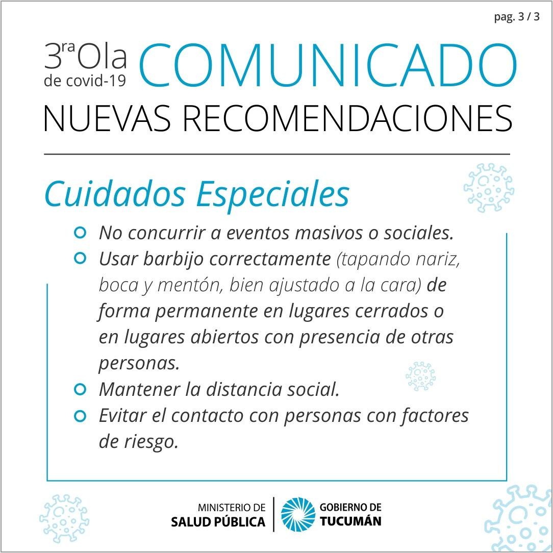 Las recomendaciones más importantes para pacientes positivos y contactos estrechos asintomáticos