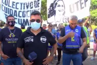 Los “Trapitos” se movilizaron en la Plaza Yrigoyen