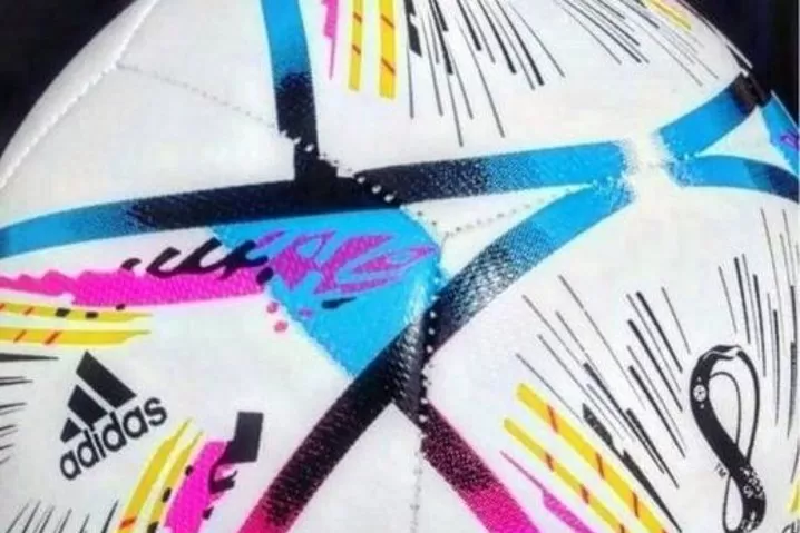LA PELOTA DEL MUNDIAL. Se filtró en las redes sociales.