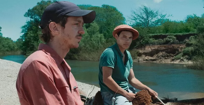 PROTAGONISTAS. Nahuel Pérez Biscayart y Cristian Borges en una escena. 