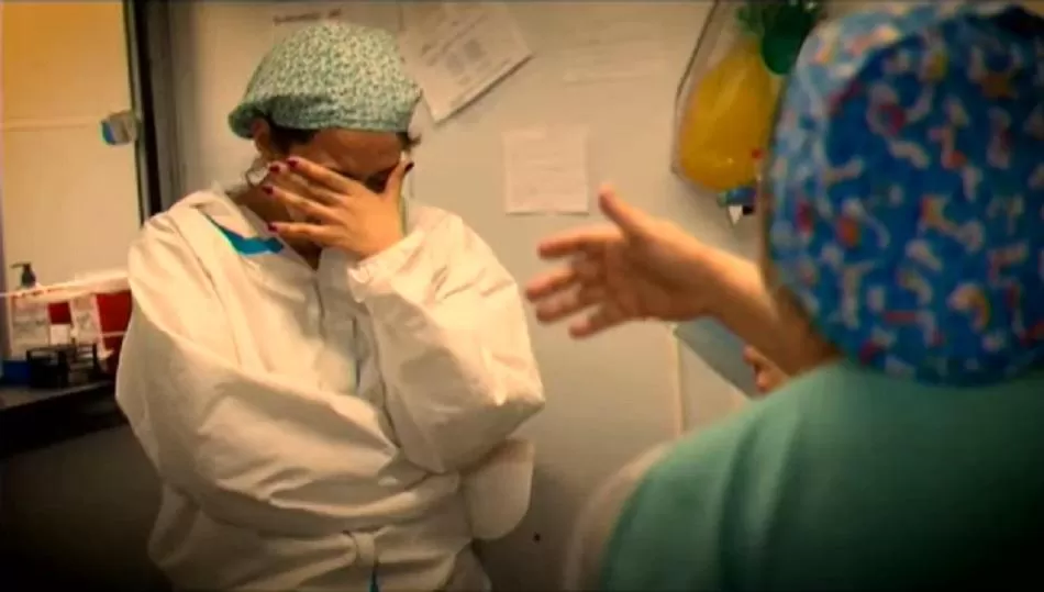 ESFUERZO. Los trabajadores de la salud fueron los más afectados por las diferentes olas de covid.