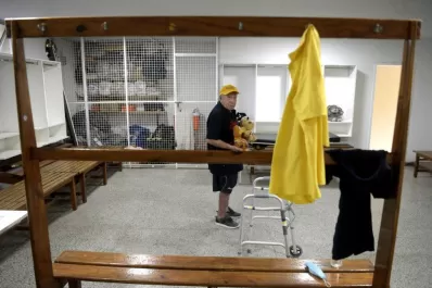 Oscar La Villa René, el dueño del vestuario de rugby