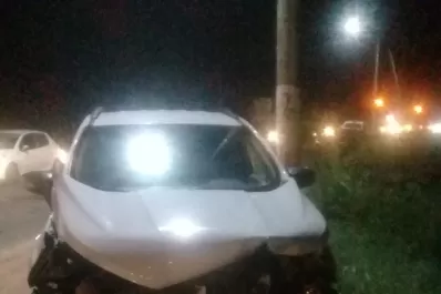 Asistieron a una joven conductora luego de un accidente de tránsito