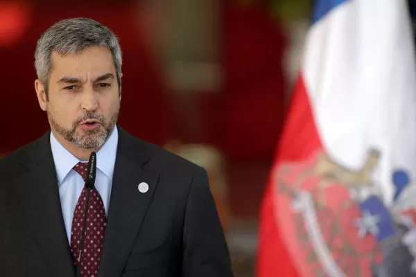 El presidente paraguayo Mario Abdo contrajo coronavirus