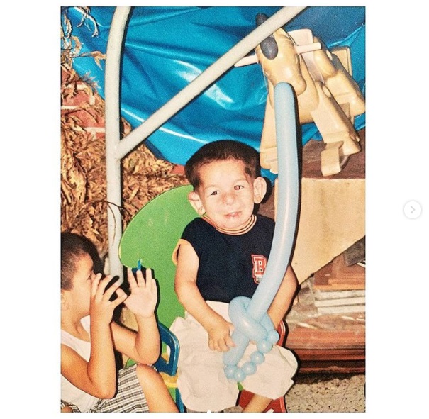 CUÁNDO ERA CHICO. Matías Fernández Burzaco en su niñez.