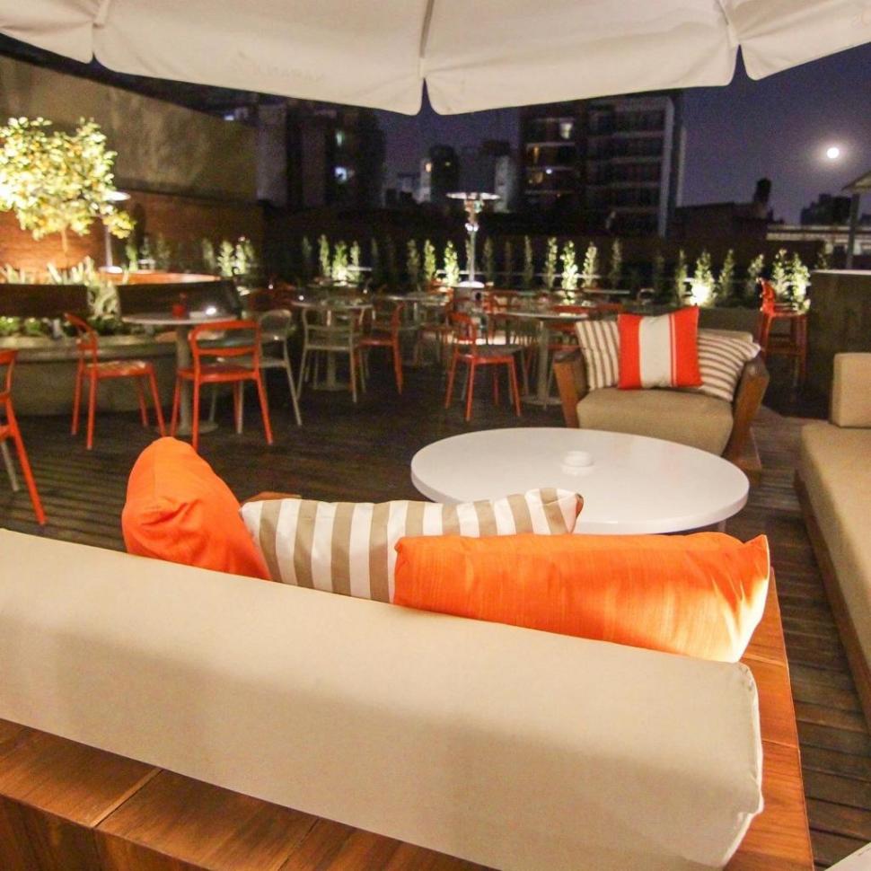 NOCHE. El resto te invita a pasar la velada con una vista privilegiada.