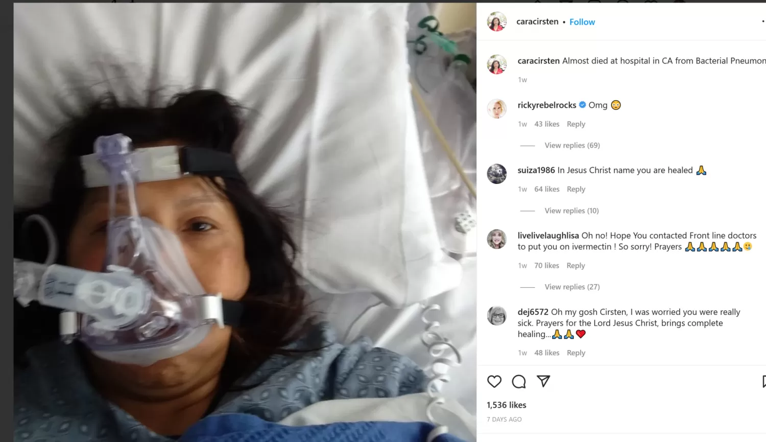 Falleció por covid-19 una famosa militante antivacunas de EEUU