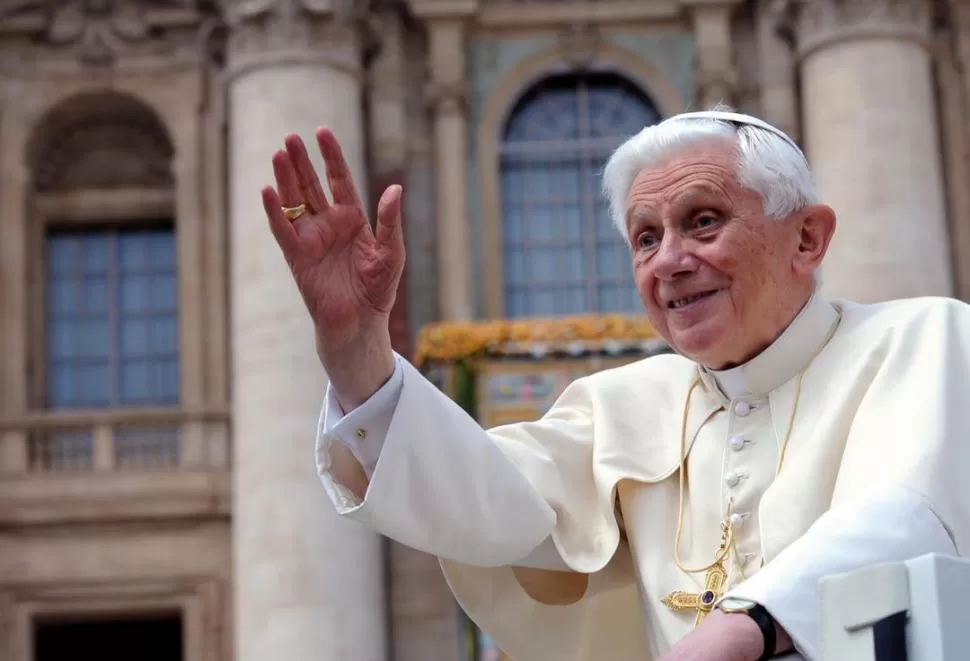 El papa emérito Benedicto XVI.