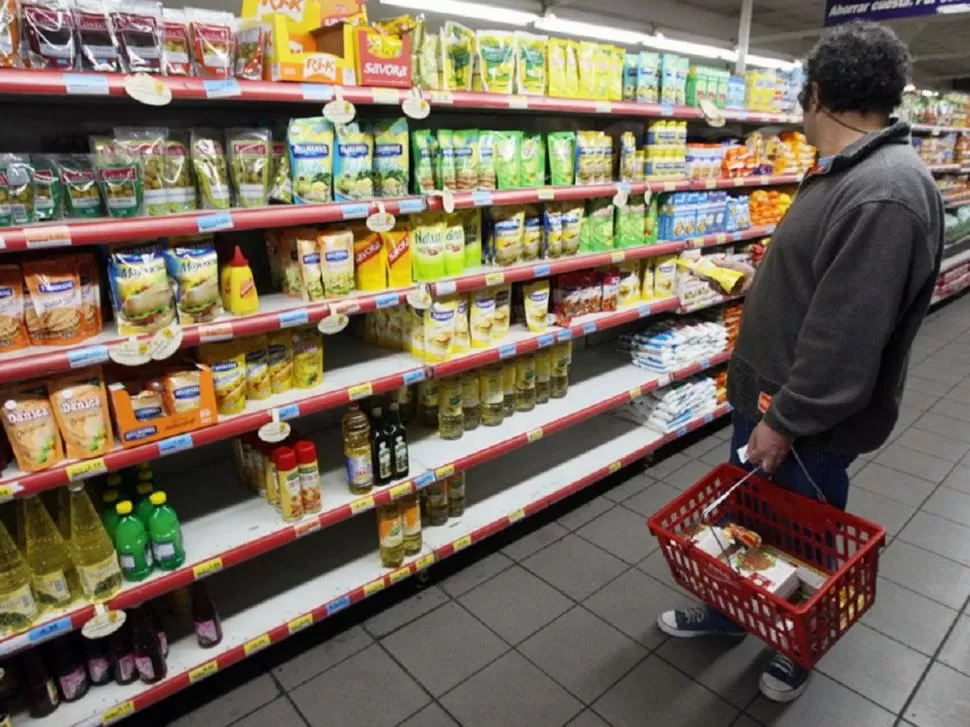 LA ACELERACIÓN DE LOS PRECIOS. El costo de los alimentos disparó el Índice de Precios al Consumidor.  