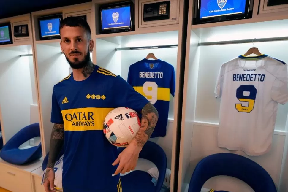  REFERENTE. Benedetto se convirtió en la voz del vestuario de Boca. 