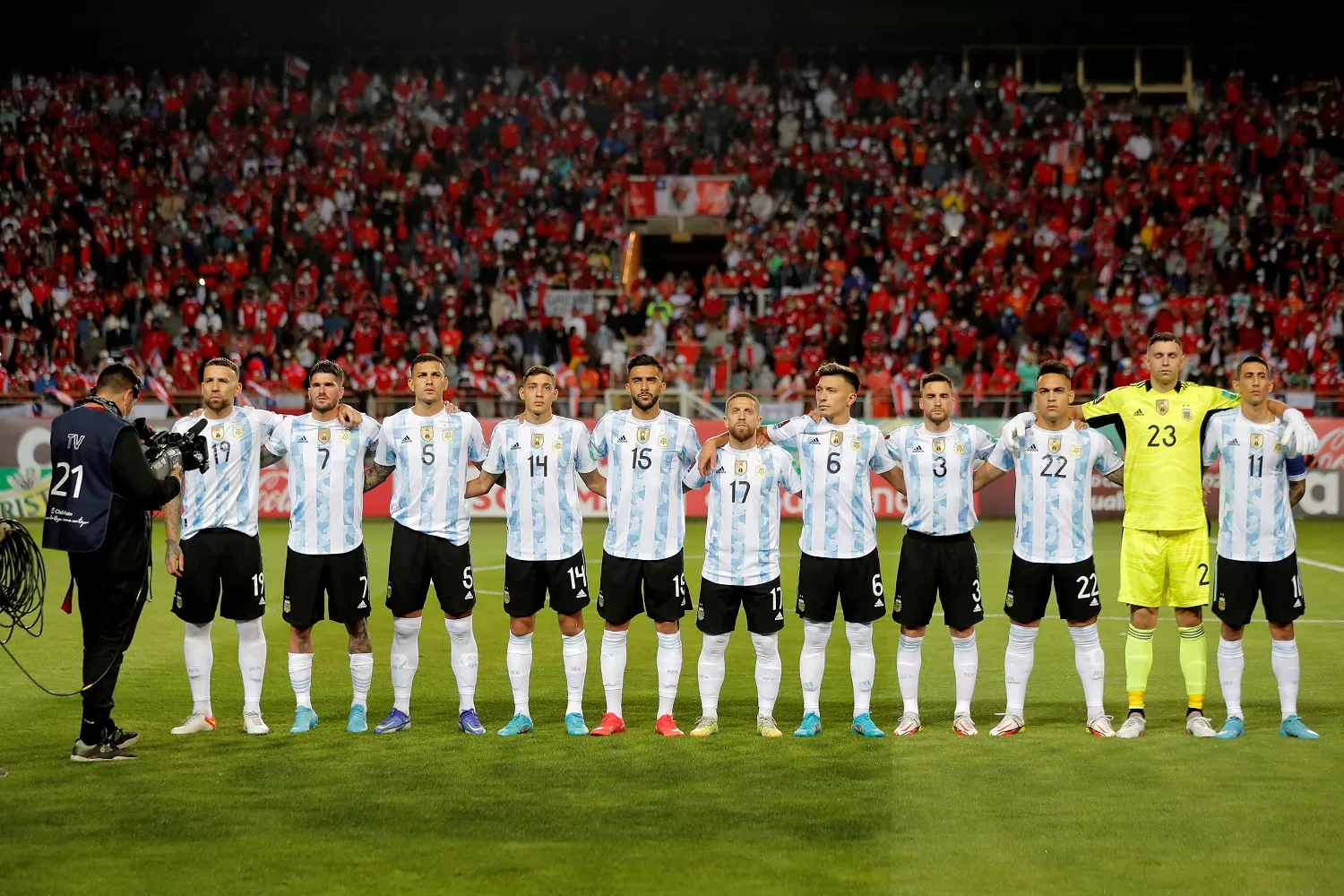 CONSOLIDADO. Argentina mostró que se hace fuerte en todas las canchas. REUTERS