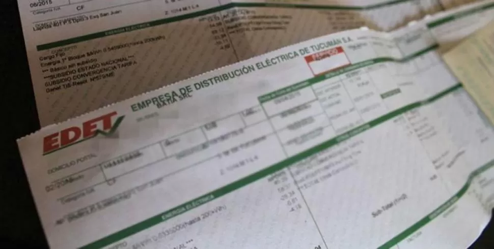 SÓLO UNA PARTE DE LA FACTURA. En laa audiencia pública sólo se debatirá sobre los valores que se incluyen como “Abastecimiento y Transporte”. la gaceta / foto de archivo