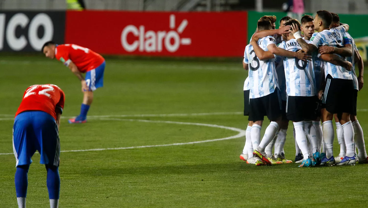 VICTORIOSA. La Selección Argentina derrotó en enero pasado a Chile en el desierto de Calama por 2 a 1.