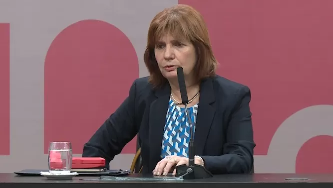 ADVERTENCIA. La presidenta del PRO en el ámbito nacional, Patricia Bullrich, dijo que no permitirán que se atropelle la Justicia.