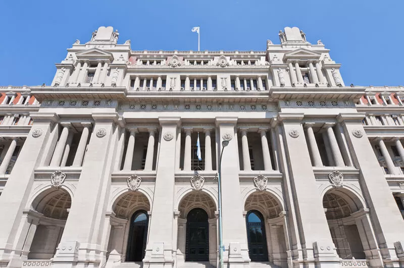 SEDE DEL PODER JUDICIAL DE LA NACIÓN. Foto ilustrativa de abogados.com.ar