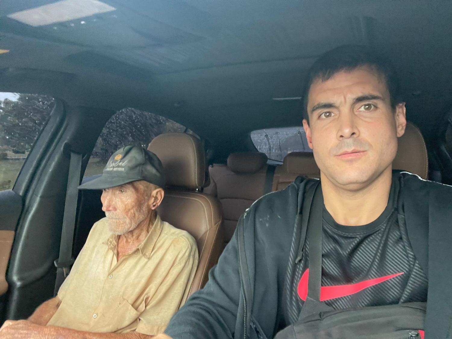 Falleció Don José, el señor al que le habían robado su bici en medio de la tormenta