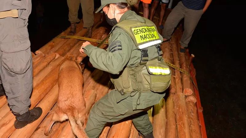 Foto tomada de Gendarmería Nacional.