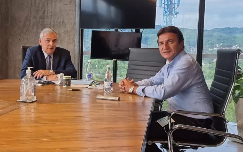 JUNTOS. Morales y Sánchez, en Jujuy. 