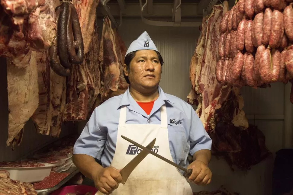 CARNE FRESCA. Carnicería Rojano era una de los emblemas del Mercado del Norte.  