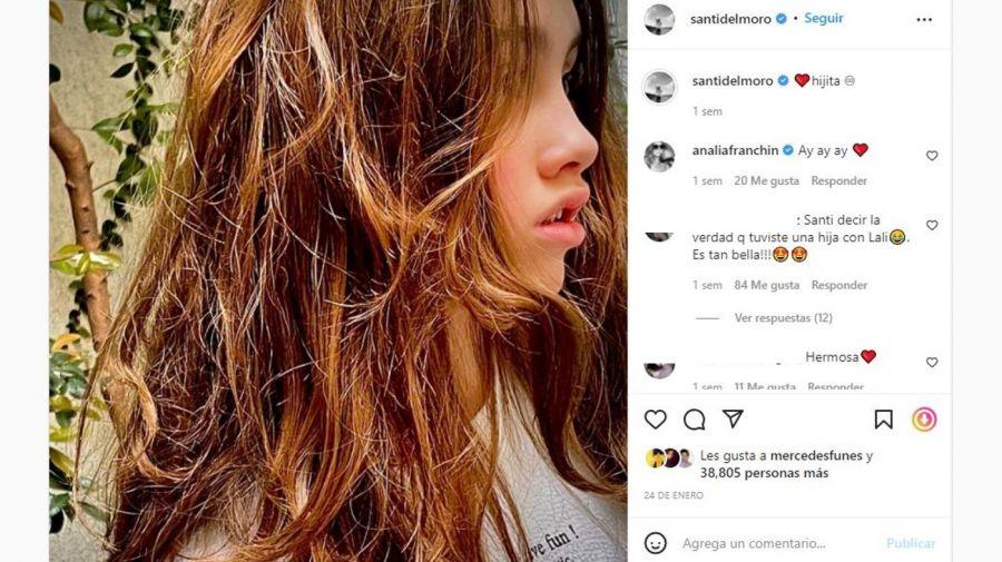 El llamativo parecido entre la hija de Santiago del Moro y Lali Espósito