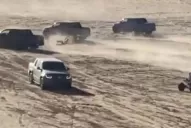 Detienen a un conductor que atropelló a un motociclista durante una picada en Pinamar