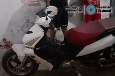 Cadete asaltado en el colmenar: se recuperó su motocicleta