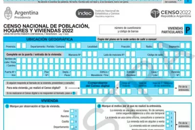 Censo Nacional: cómo llenar el cuestionario digital