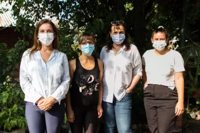 Una víctima de violencia de género logró abrir su emprendimiento