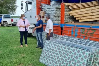 Tras el tornado, 18 familias de Taruca Pampa debieron recibir asistencia