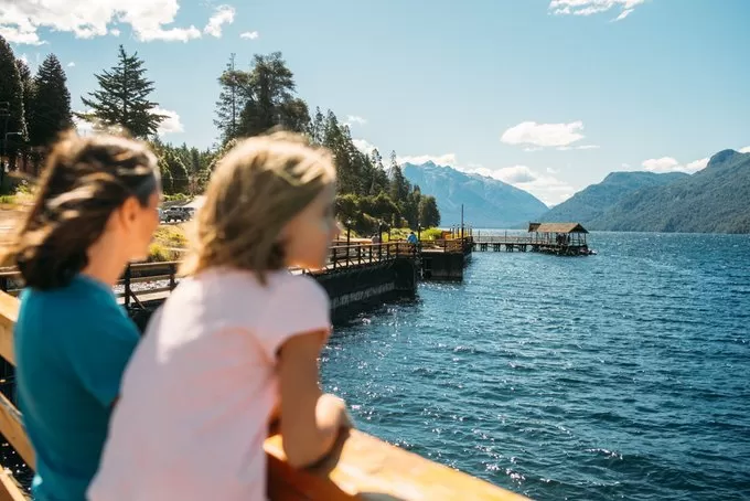VILLA TRAFUL. Los lagos del sur del país fueron un destino muy buscado. 