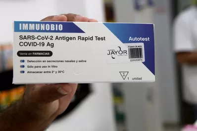 Tras la compra, usar el autotest es obligatorio: no se lo puede guardar “por las dudas”