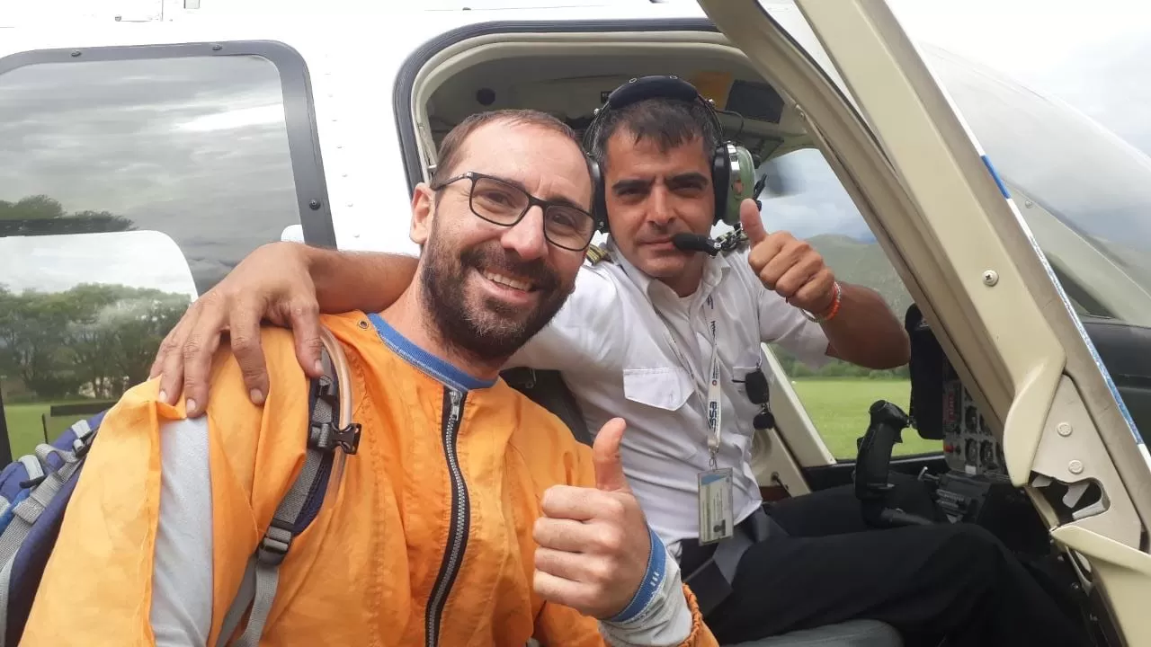 ALIVIO. Bolsón fue hallado sano y salvo tras el operativo. 