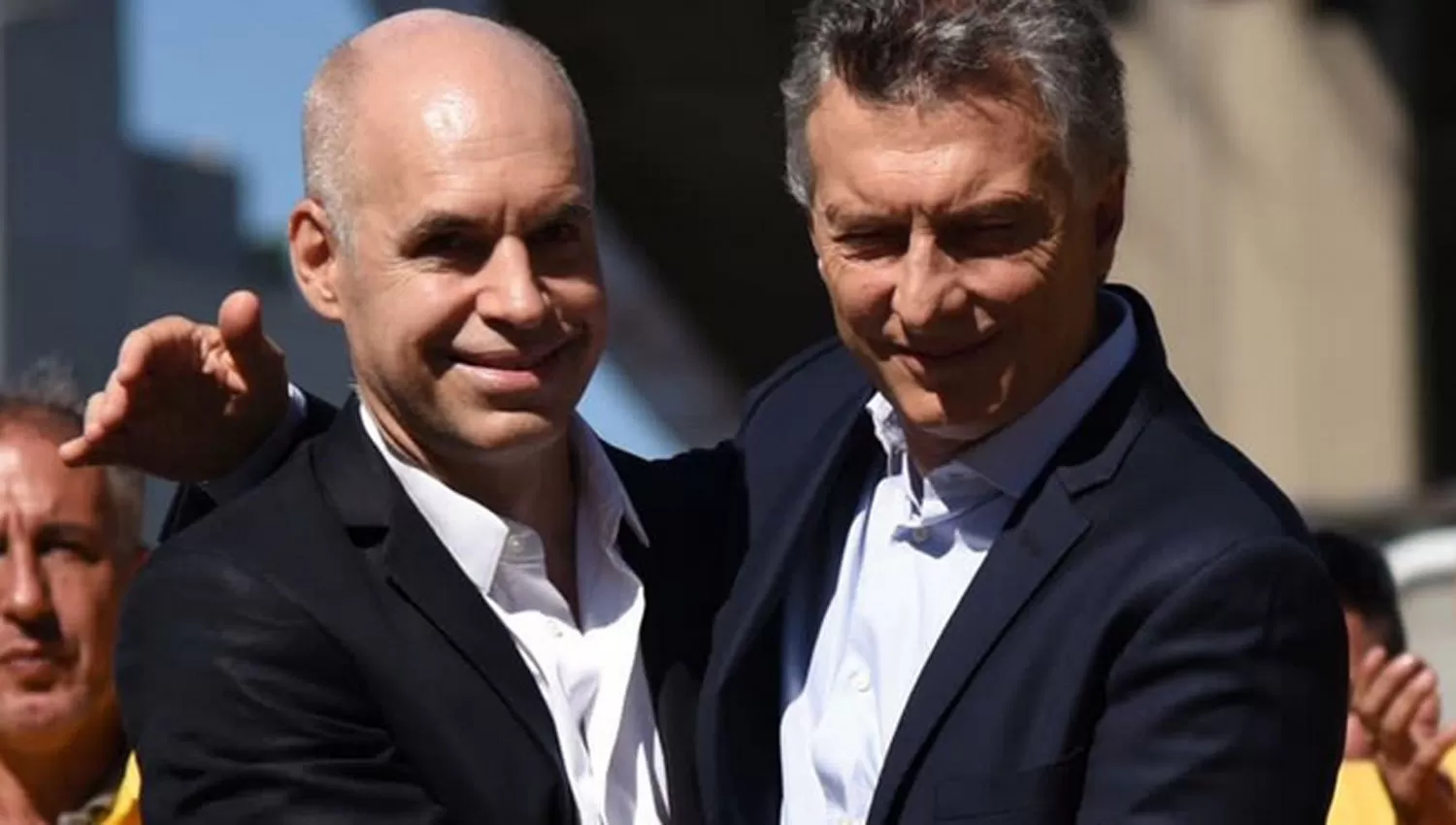 JUNTOS. Larreta saludó a Macri y recordó los años que llevan unidos y trabajando por una Argentina con más República.