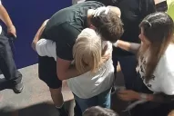 Del Potro: el primer abrazo tras la despedida, para su mamá