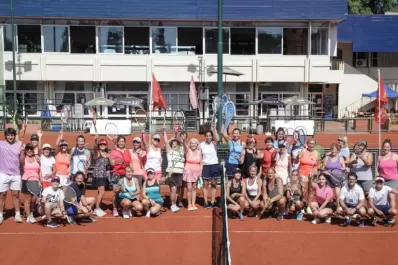 Tenis, Copa La Gaceta: hay lugar para todo