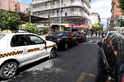 Las protestas provocaron mucho caos en el microcentro