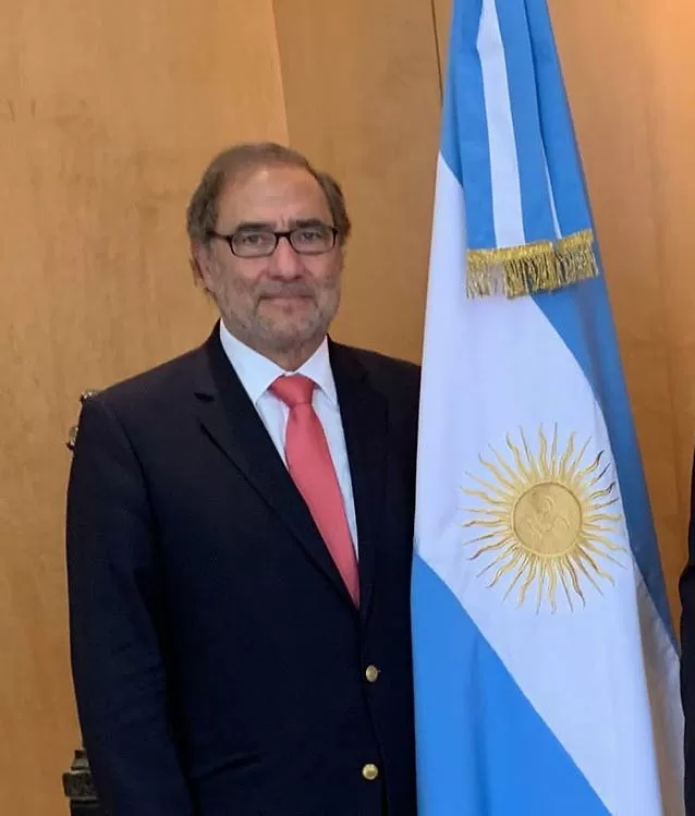 VISITA FUGAZ. Argüello estará unas seis horas en la provincia.  