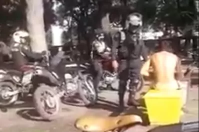 Incidente en el parque Avellaneda: “Le digo que se ponga la remera”