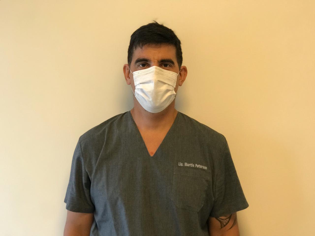 El médico Martín Petersen