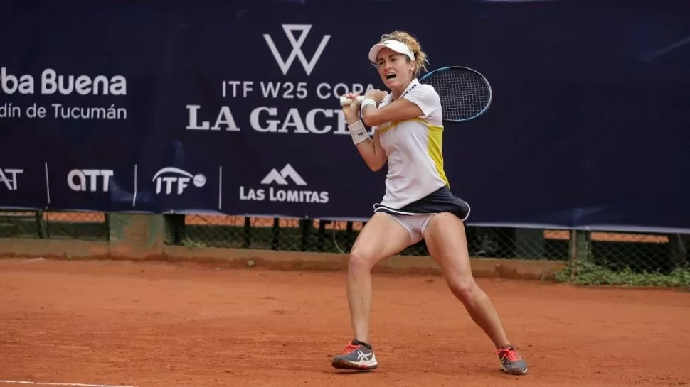 CONOCE. Gámiz formó dupla con Ormaechea en dobles la semana pasada en el Tucumán Lawn Tennis. Fotos de Omar Rasjido