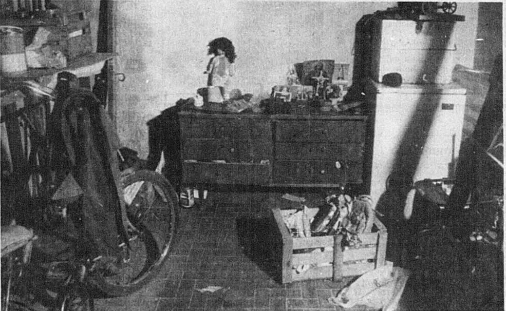 UNA IMAGEN DEL ESPANTO. La habitación donde los secuestradores mantuvieron oculto al prestigioso empresario. 