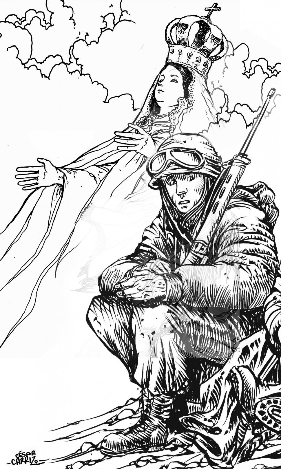 ILUSTRACIÓN DE CÉSAR CARRIZO 