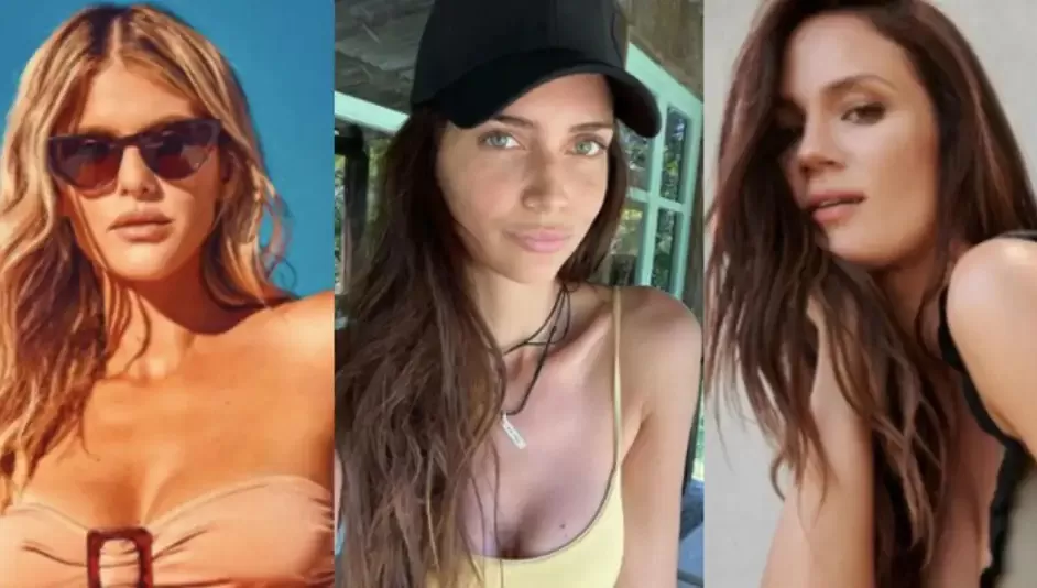 DESPINTADA. Mery del Cerro, Zaira Nara y Paula Chaves vivieron un fin de semana de amigas, sin la China” Suárez.